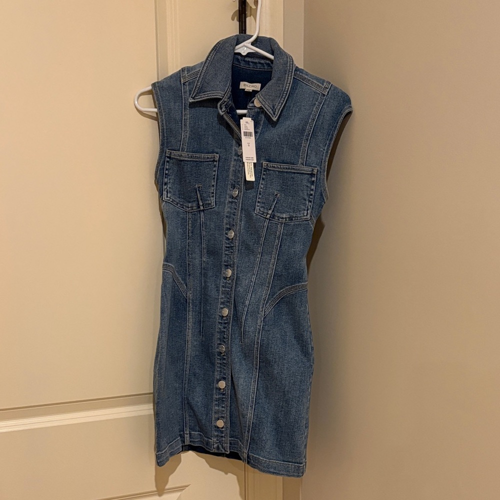 Pilcro size 0 Jean dress never been worn